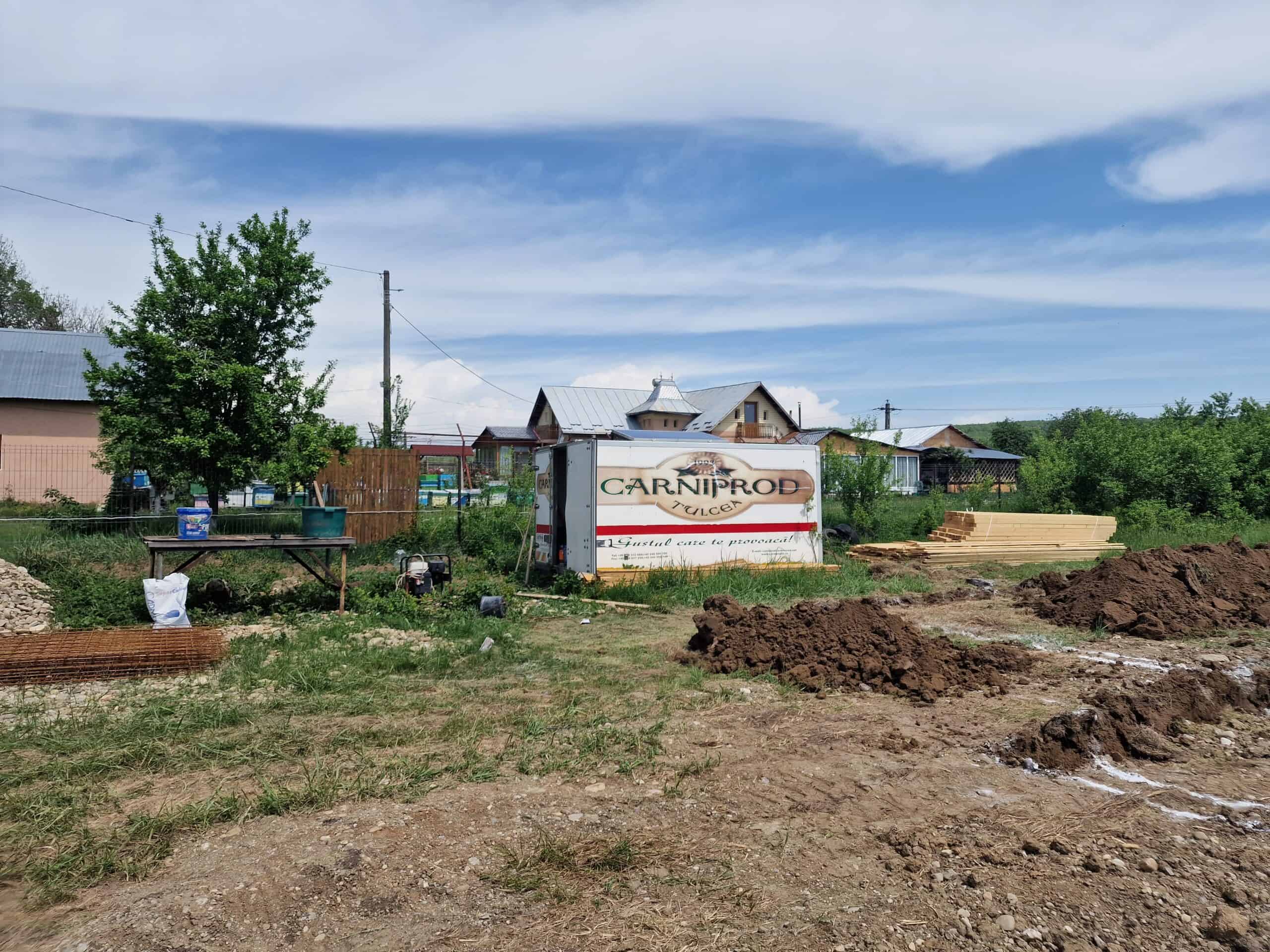 magazie depozitare organizare santier pentru scule si materiale