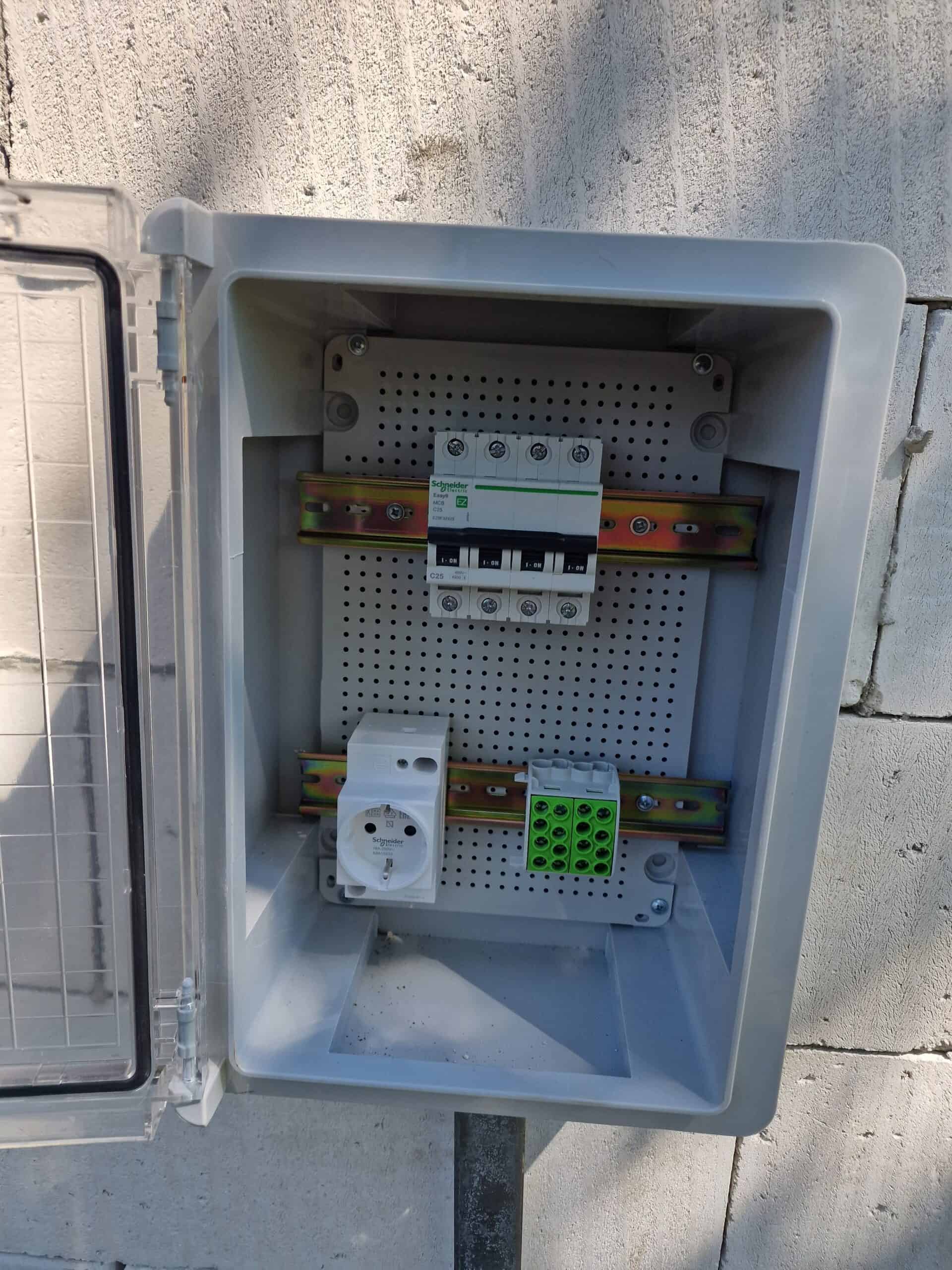 cutie impamantare casa conexiune instalatie electrica