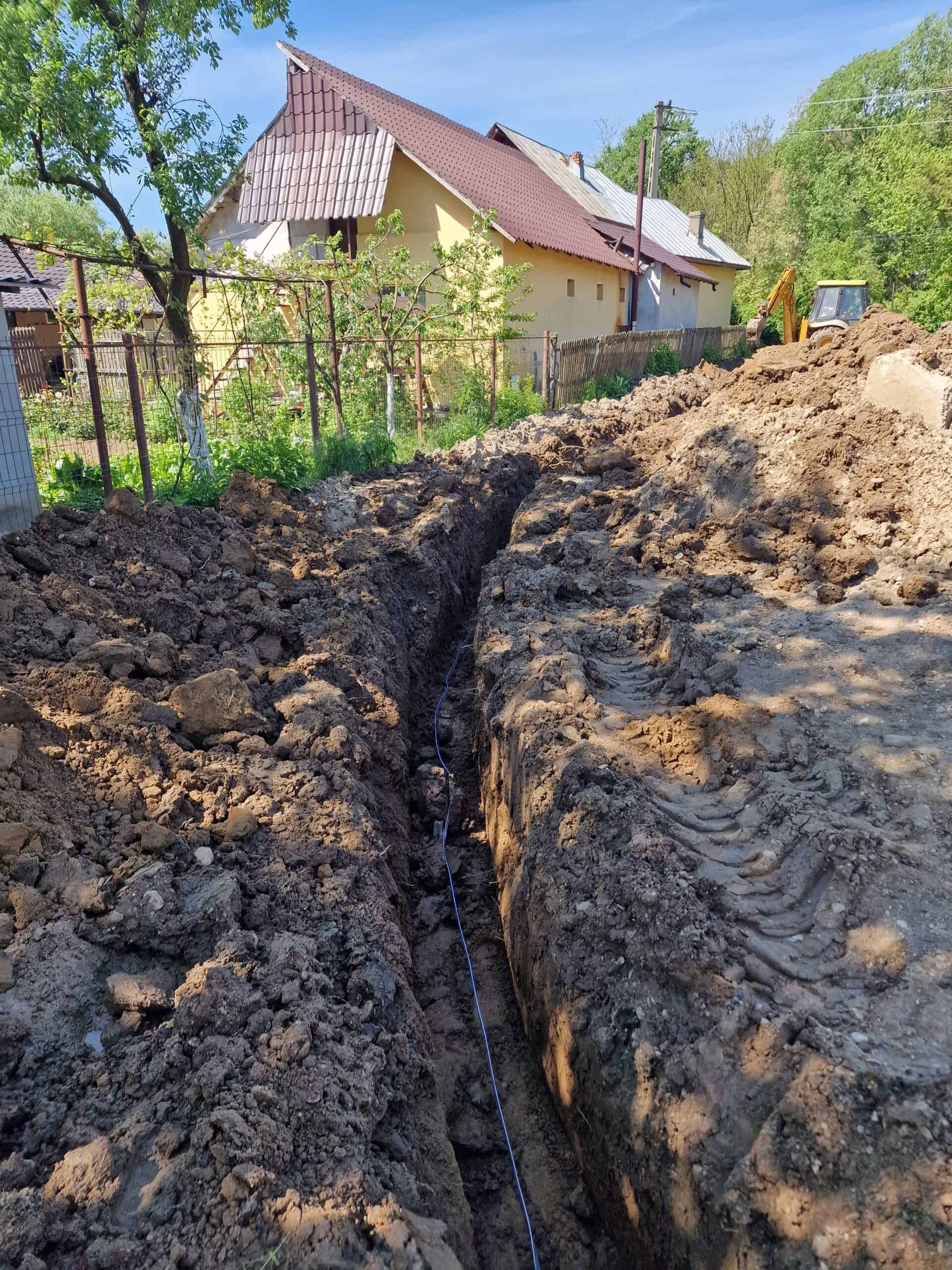 impamantare casa cu tarusi si platbanda pentru instalatie electrica