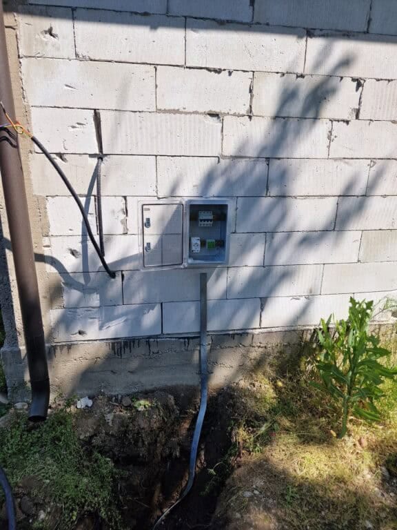 Branșament electric de la contor până la casă – cablu 380V, costuri și împământare tablou electric casa exterior